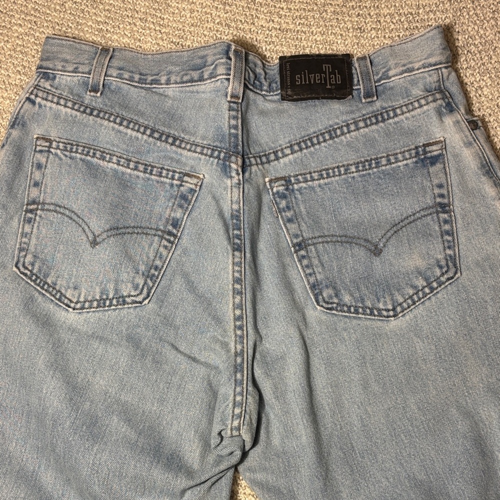 Vintage Levi's Silvertab "Loose" Fit Jeans From The 1990s.